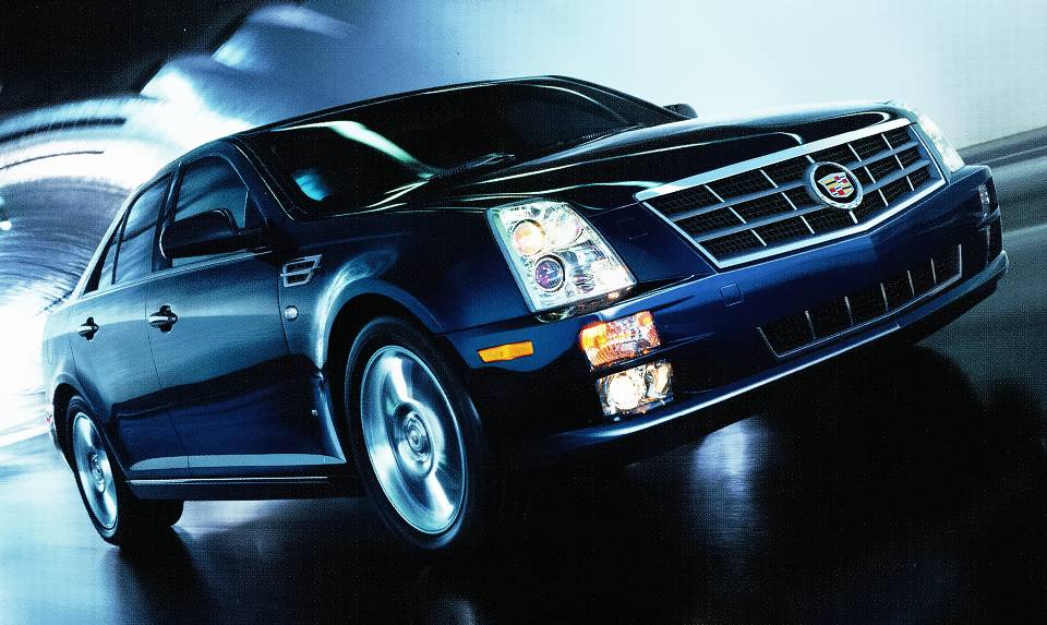 O Cadillacu STS-V co miał większą moc niż Porsche 911 Turbo